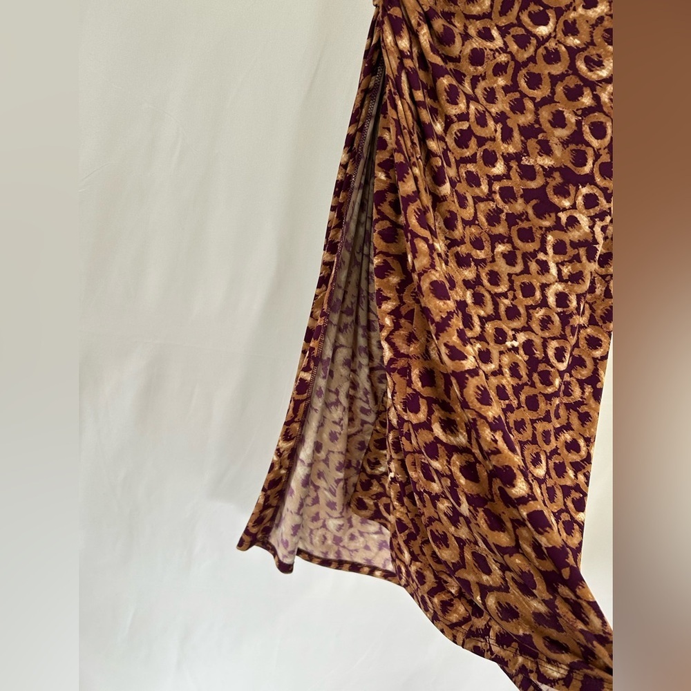 Ralph Lauren Size 8 Midi Dress Cinched at Sides Soft Classic Sophisticated Style - Picture 12 of 12